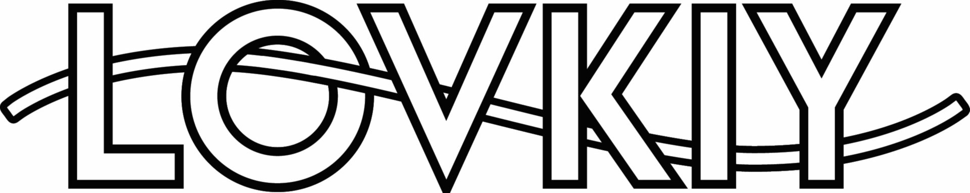 A black and white image of the letters avl